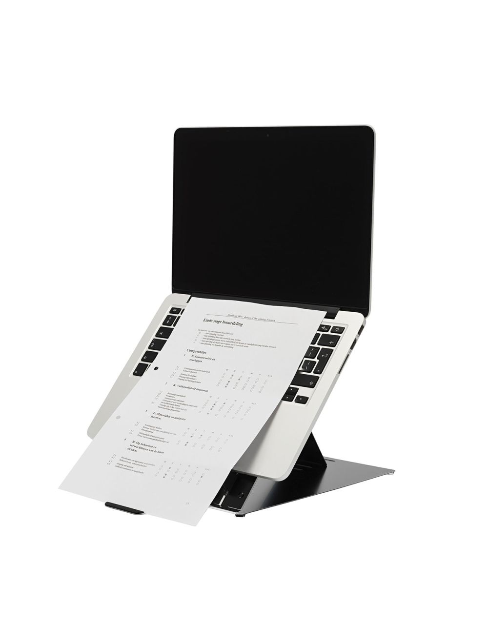 Support pour ordinateur portable Desq avec porte-documents 